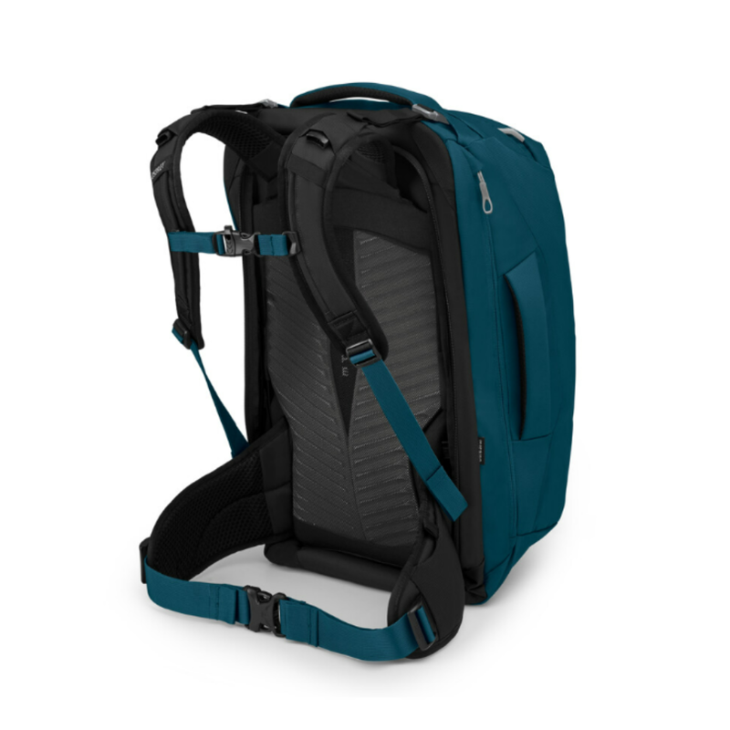 Osprey Women's Fairview 40 Travel Backpack in Night Jungle Blue-1